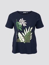 T-Shirt mit Artwork - Frauen - Real Navy Blue T-Shirt mit Artwork - Frauen - Real Navy Blue - 7 - My True Me