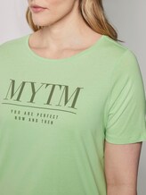 T-Shirt mit Artwork - Frauen - light pistachio green T-Shirt mit Artwork - Frauen - light pistachio green - 9 - My True Me