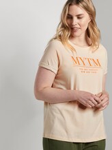 T-Shirt mit Artwork - Frauen - cotton fluff T-Shirt mit Artwork - Frauen - cotton fluff - 5 - My True Me