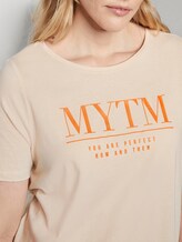 T-Shirt mit Artwork - Frauen - cotton fluff T-Shirt mit Artwork - Frauen - cotton fluff - 9 - My True Me