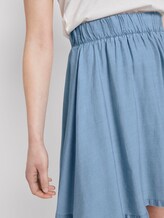 Ausgestellter Minirock aus Lyocell-Denim - Frauen - light stone bright blue denim Ausgestellter Minirock aus Lyocell-Denim - Frauen - light stone bright blue denim - 9 - TOM TAILOR Denim