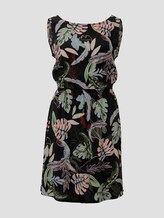 Ärmelloses Minikleid mit tropischem Print - Frauen - black tropical print Ärmelloses Minikleid mit tropischem Print - Frauen - black tropical print - 7 - TOM TAILOR Denim