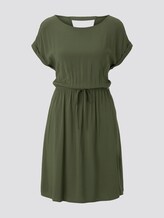 Minikleid mit Rückenausschnitt - Frauen - Dusty Rifle Green Minikleid mit Rückenausschnitt - Frauen - Dusty Rifle Green - 7 - TOM TAILOR Denim