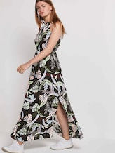 Neckholder-Maxikleid mit tropischem Print - Frauen - black tropical print Neckholder-Maxikleid mit tropischem Print - Frauen - black tropical print - 5 - TOM TAILOR Denim