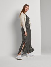 Gestreiftes Neckholder-Maxikleid - Frauen - black white stripe Gestreiftes Neckholder-Maxikleid - Frauen - black white stripe - 3 - TOM TAILOR Denim