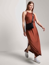 Striped halter maxi dress - Women - rust black stripe Striped halter maxi dress - Women - rust black stripe - 3 - TOM TAILOR Denim