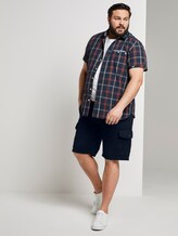 Cargo Morris Relaxed Bermuda Shorts - Männer - Sky Captain Blue Cargo Morris Relaxed Bermuda Shorts - Männer - Sky Captain Blue - 3 - Men Plus