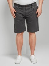 Josh Regular Slim Chino Shorts - Männer - grey small t design Josh Regular Slim Chino Shorts - Männer - grey small t design - 1 - Men Plus