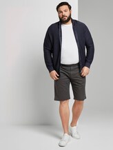 Josh Regular Slim Chino Shorts - Männer - grey small t design Josh Regular Slim Chino Shorts - Männer - grey small t design - 3 - Men Plus