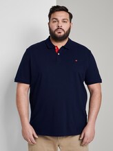 Poloshirt mit Logo-Stickerei - Männer - Sky Captain Blue Poloshirt mit Logo-Stickerei - Männer - Sky Captain Blue - 1 - Men Plus