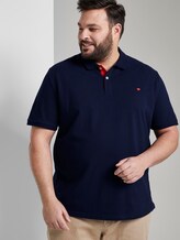 Poloshirt mit Logo-Stickerei - Männer - Sky Captain Blue Poloshirt mit Logo-Stickerei - Männer - Sky Captain Blue - 5 - Men Plus