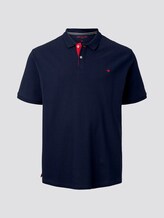 Poloshirt mit Logo-Stickerei - Männer - Sky Captain Blue Poloshirt mit Logo-Stickerei - Männer - Sky Captain Blue - 7 - Men Plus