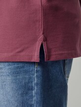 Poloshirt mit Logo-Stickerei - Männer - wine rose pink Poloshirt mit Logo-Stickerei - Männer - wine rose pink - 10 - Men Plus
