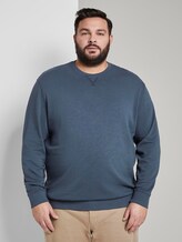 Schlichtes Sweatshirt - Männer - Sky Captain Blue Schlichtes Sweatshirt - Männer - Sky Captain Blue - 1 - Men Plus