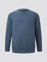 Schlichtes Sweatshirt - Männer - Sky Captain Blue Schlichtes Sweatshirt - Männer - Sky Captain Blue - 7 - Men Plus