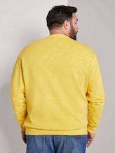 Simple sweatshirt - Men - Californian Yellow Simple sweatshirt - Men - Californian Yellow - 2 - Men Plus