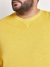 Simple sweatshirt - Men - Californian Yellow Simple sweatshirt - Men - Californian Yellow - 9 - Men Plus