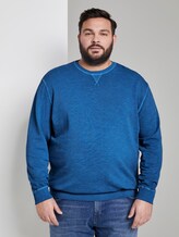 Simple sweatshirt - Men - victory-blue Simple sweatshirt - Men - victory-blue - 1 - Men Plus