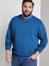 Simple sweatshirt - Men - victory-blue Simple sweatshirt - Men - victory-blue - 5 - Men Plus