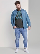 T-Shirt mit Print - Männer - Tarmac Grey T-Shirt mit Print - Männer - Tarmac Grey - 3 - Men Plus
