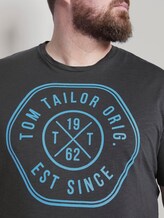 T-Shirt mit Print - Männer - Tarmac Grey T-Shirt mit Print - Männer - Tarmac Grey - 9 - Men Plus