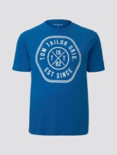 T-Shirt mit Print - Männer - Electric Teal Blue T-Shirt mit Print - Männer - Electric Teal Blue - 7 - Men Plus