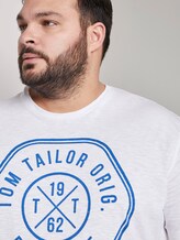 T-Shirt mit Print - Männer - White T-Shirt mit Print - Männer - White - 9 - Men Plus