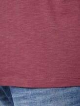 T-Shirt mit Print - Männer - wine rose pink T-Shirt mit Print - Männer - wine rose pink - 10 - Men Plus
