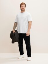 Basic T-Shirts im Doppelpack - Männer - White Basic T-Shirts im Doppelpack - Männer - White - 3 - Men Plus