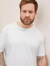 Basic T-Shirts im Doppelpack - Männer - White Basic T-Shirts im Doppelpack - Männer - White - 5 - Men Plus