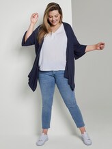Fließender Cardigan - Frauen - Real Navy Blue Fließender Cardigan - Frauen - Real Navy Blue - 3 - My True Me