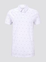 Poloshirt mit Allover-Print - Männer - white green small leaves print Poloshirt mit Allover-Print - Männer - white green small leaves print - 7 - TOM TAILOR Denim
