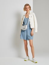 Short sleeveless jumpsuit in a denim look - Women - light stone wash denim Short sleeveless jumpsuit in a denim look - Women - light stone wash denim - 3 - TOM TAILOR Denim