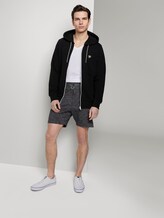 Sweat-Shorts in Melange-Optik - Männer - Black Non-Solid Sweat-Shorts in Melange-Optik - Männer - Black Non-Solid - 3 - TOM TAILOR Denim
