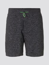 Sweat-Shorts in Melange-Optik - Männer - Black Non-Solid Sweat-Shorts in Melange-Optik - Männer - Black Non-Solid - 7 - TOM TAILOR Denim