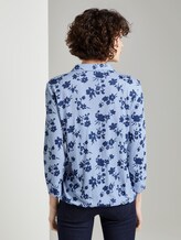 gemustertes T-shirt - Frauen - small blue navy flower gemustertes T-shirt - Frauen - small blue navy flower - 2 - TOM TAILOR