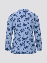 gemustertes T-shirt - Frauen - small blue navy flower gemustertes T-shirt - Frauen - small blue navy flower - 8 - TOM TAILOR