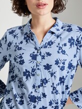 gemustertes T-shirt - Frauen - small blue navy flower gemustertes T-shirt - Frauen - small blue navy flower - 9 - TOM TAILOR