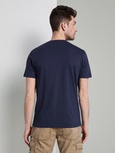 T-Shirt mit Logo-Print - Männer - Black Iris Blue T-Shirt mit Logo-Print - Männer - Black Iris Blue - 2 - TOM TAILOR