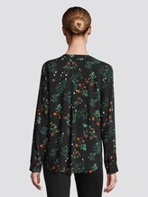 Blouse - Vrouwen - black floral design Blouse - Vrouwen - black floral design - 2 - TOM TAILOR