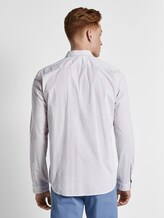 Patterned shirt with turn-ups - Men - white oval dot minimal print Patterned shirt with turn-ups - Men - white oval dot minimal print - 1 - TOM TAILOR Denim