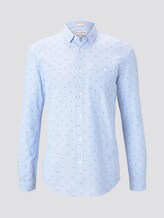 Overhemd met opdruk - Mannen - light blue dot square print Overhemd met opdruk - Mannen - light blue dot square print - 7 - TOM TAILOR Denim