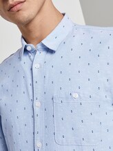 Overhemd met opdruk - Mannen - light blue dot square print Overhemd met opdruk - Mannen - light blue dot square print - 9 - TOM TAILOR Denim