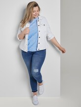 Curvy - Chambray-Bluse - Frauen - Mid Blue Chambray Curvy - Chambray-Bluse - Frauen - Mid Blue Chambray - 3 - My True Me