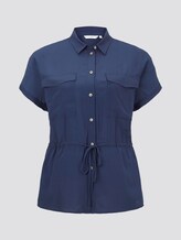Bluse im Utility-Look - Frauen - Real Navy Blue Bluse im Utility-Look - Frauen - Real Navy Blue - 7 - My True Me