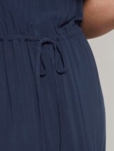 Schlichtes Kleid im Wickel-Look - Frauen - Real Navy Blue Schlichtes Kleid im Wickel-Look - Frauen - Real Navy Blue - 10 - My True Me