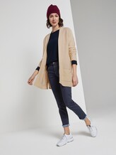 Strukturierter Cardigan aus Baumwolle - Frauen - soft vanilla Strukturierter Cardigan aus Baumwolle - Frauen - soft vanilla - 3 - TOM TAILOR