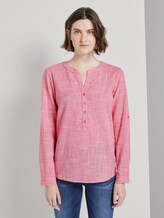 Strukturierte Bluse - Frauen - charming pink Strukturierte Bluse - Frauen - charming pink - 1 - TOM TAILOR