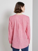 Strukturierte Bluse - Frauen - charming pink Strukturierte Bluse - Frauen - charming pink - 2 - TOM TAILOR
