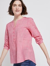 Strukturierte Bluse - Frauen - charming pink Strukturierte Bluse - Frauen - charming pink - 5 - TOM TAILOR